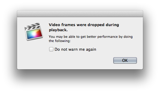 Thanks, Final Cut!