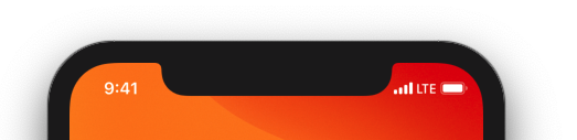 Cleaned up status bar on iPhone X