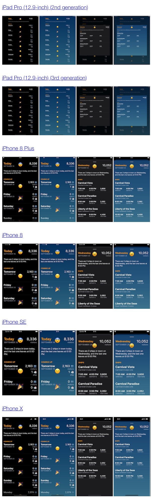 Screenshots exported via Snapshot